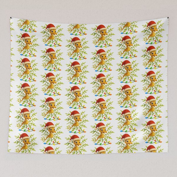 Item preview, Christmas Leafy Sea Dragon designed and sold by Sillytoe.