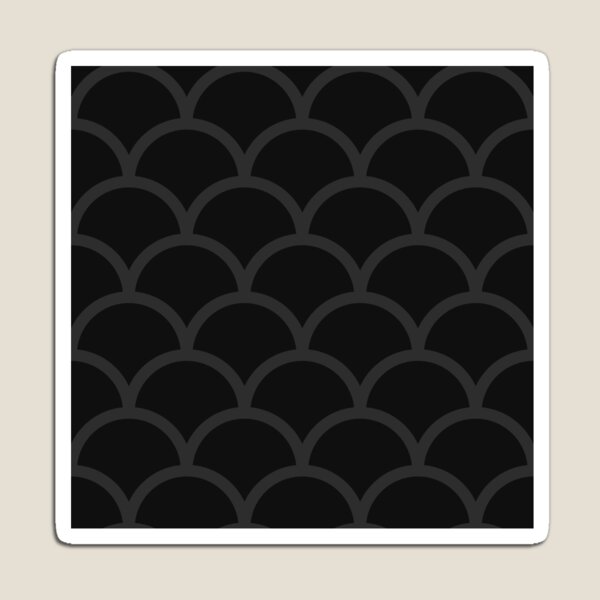 Item preview, Black And Charcoal Scales Pattern designed and sold by pattern-archive.