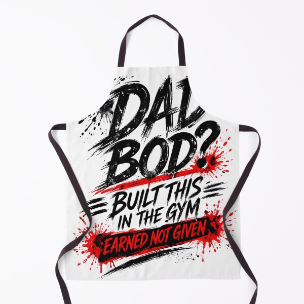 Item preview, Dad Bod? Built in the Gym – Strong Dad Workout Design designed and sold by SzyMazDesign.