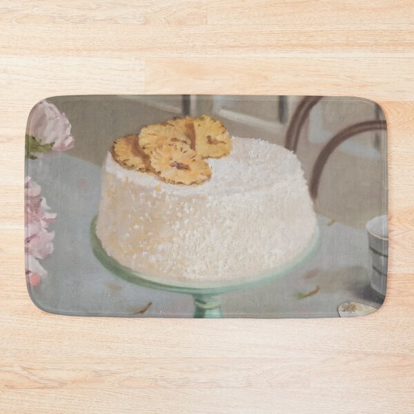 Item preview, French Coconut Cake Art | Elegant Tea Room Kitchen Wall Decor designed and sold by CARRAANN.