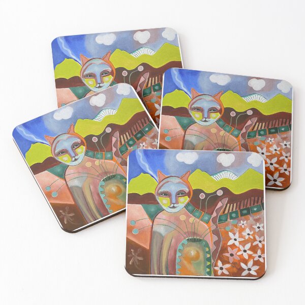 Item preview, Cat in Field designed and sold by shelbyharbison.