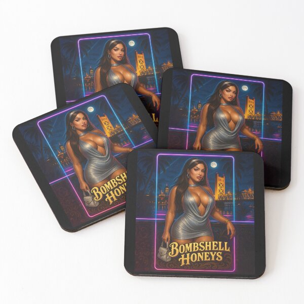 Item preview, Neon River Bombshell – Bombshell Honeys Sacramento Nights designed and sold by DyfunctionalTee.