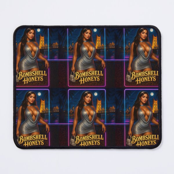Item preview, Neon River Bombshell – Bombshell Honeys Sacramento Nights designed and sold by DyfunctionalTee.