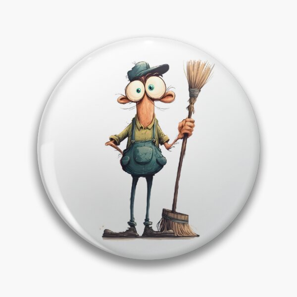 Item preview, Street Cleaning Hero designed and sold by Retro Whimsy.