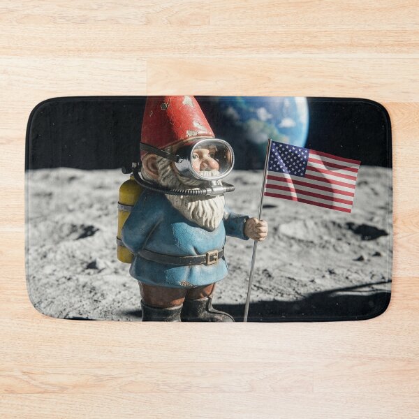 Item preview, Lunar Gnome Claims Moon for the U.S.A. designed and sold by Tridentulus.