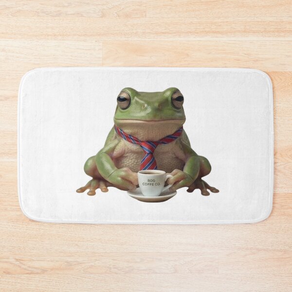 Item preview, Business Coffee Frog - Funny Office Humor & Corporate Meme designed and sold by Arts Paradise.