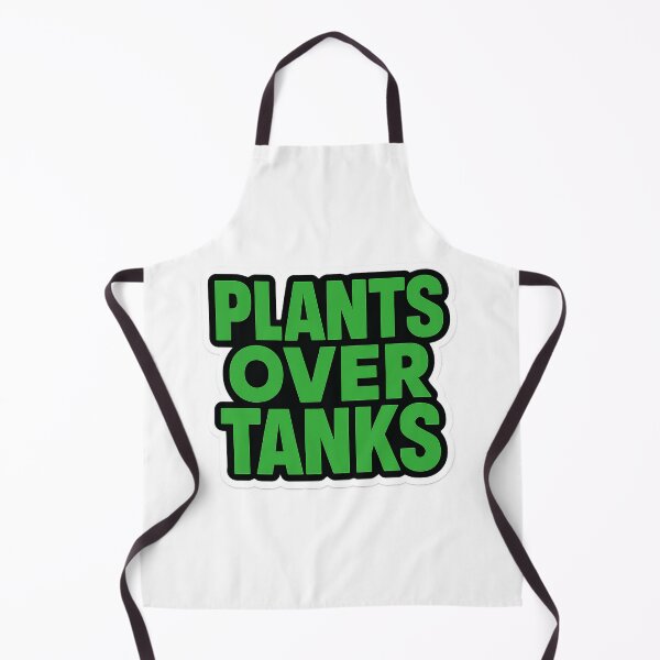 Item preview, Humorous Vegan Pride T-Shirt with Bold Typography 'Plants Over Tanks' | Playful Graphic Design designed and sold by DrainedUwU.