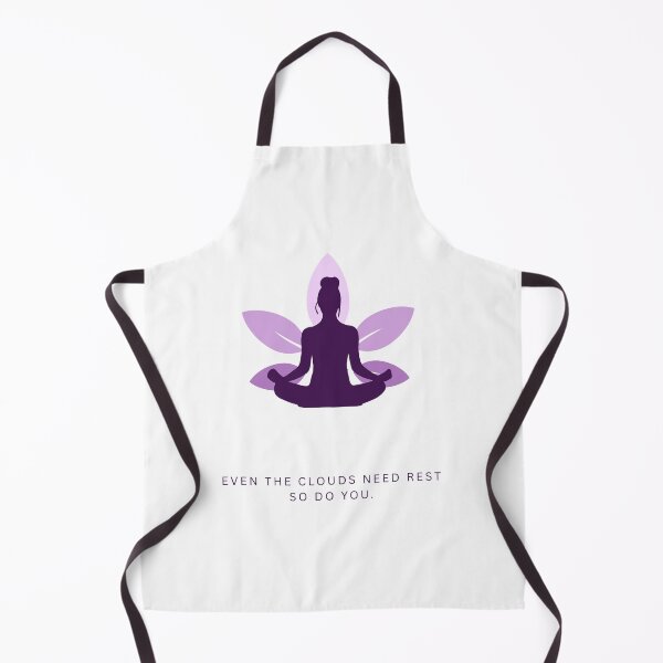 Artikelvorschau, Even the Clouds Need Rest, So Do You – Meditation Girl Mindfulness Design entworfen und verkauft von gluxdesing.