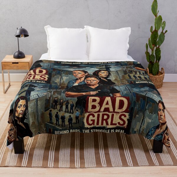 Item preview, Bad Girls Tribute: Behind Bars Impasto Art designed and sold by Art's Diner.