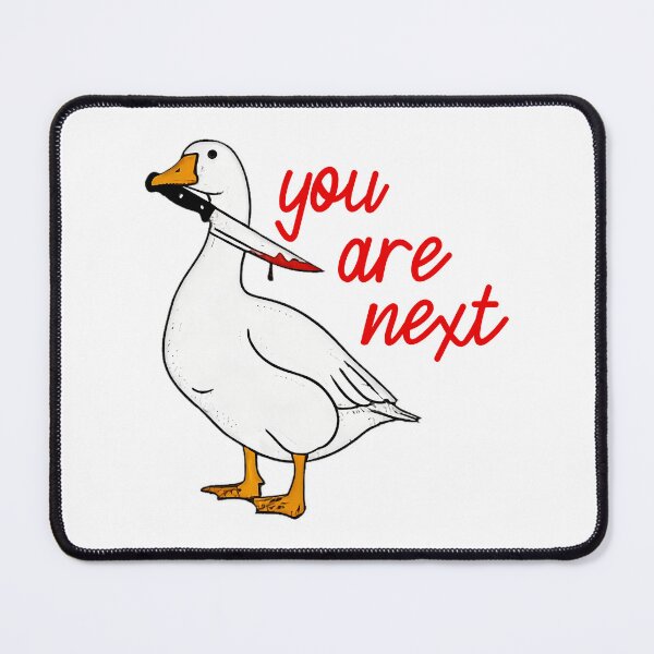 Item preview, You Are Next - Funny Killer Goose With Knife designed and sold by Mado Shop.