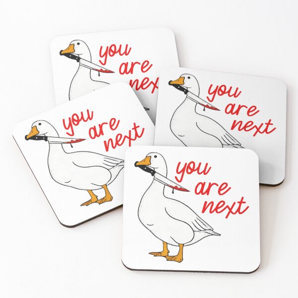 Item preview, You Are Next - Funny Killer Goose With Knife designed and sold by Mado Shop.