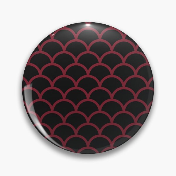 Item preview, Black And Red Scales Pattern designed and sold by pattern-archive.