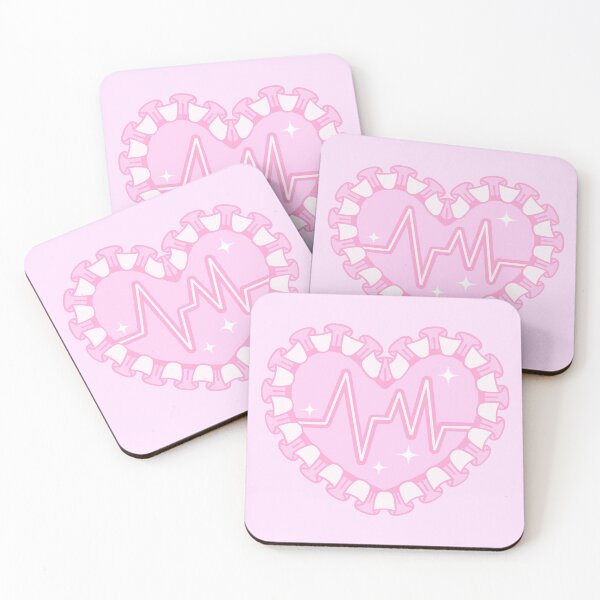 Item preview, Kawaii Heart Rate designed and sold by LittleLinenKitten.