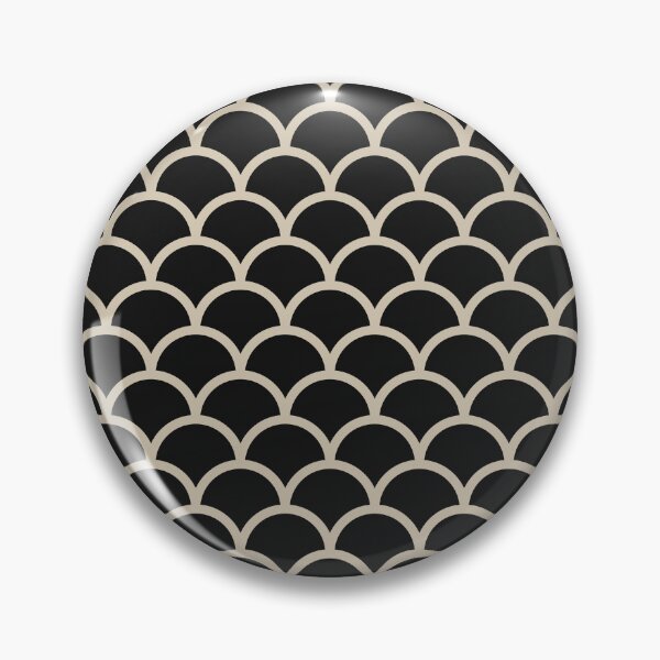 Item preview, Black And Sand Scales Pattern designed and sold by pattern-archive.