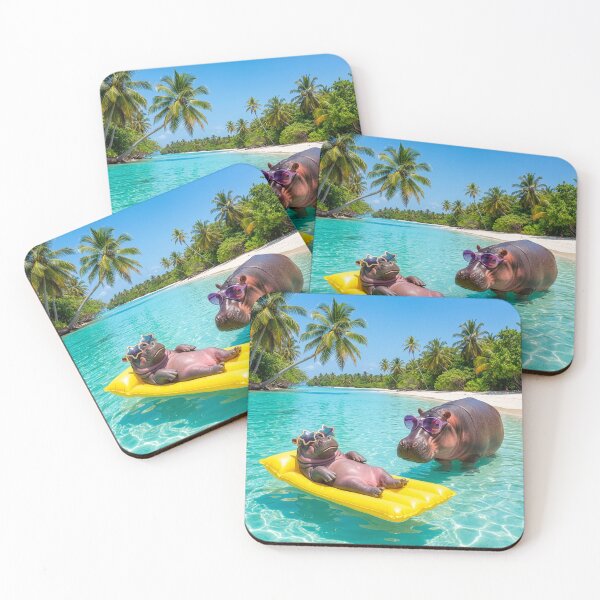 Item preview, Hippopotamuses in Paradise designed and sold by Tridentulus.