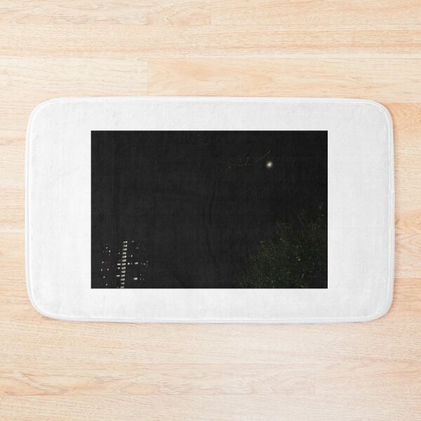 Item preview, moon shining over the tower-blocks of Glasgow (Scotland) (March 2026) designed and sold by photosbykel.