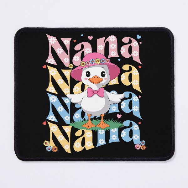 Item preview, Nana Colorful Floral Goose Bow Tie Mother's Day Farmer designed and sold by FreeArt2.