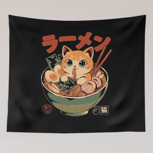 Item preview, My Ramen Cat designed and sold by Eoli Studio.