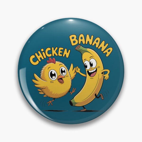 Item preview, FLUFFY CHICKEN BANANA designed and sold by SharingLove.