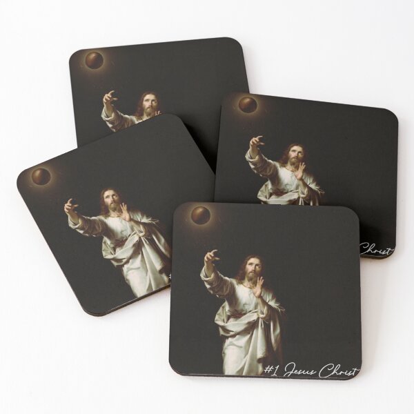 Item preview, #1 Jesus Christ Playing Football designed and sold by ThePublicPrints.