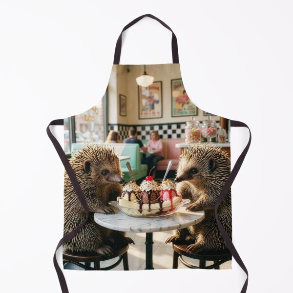 Item preview, Echidnas Share a Banana Split designed and sold by Tridentulus.