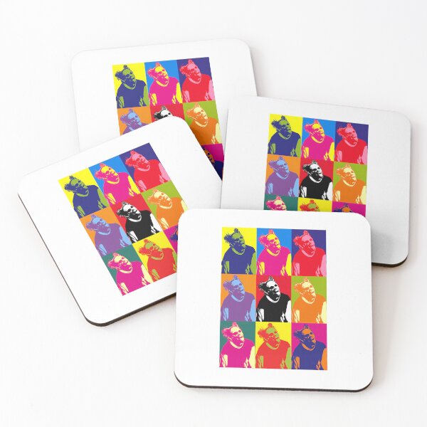 Item preview, Colorful Pop Art Portrait – Warhol Inspired Style designed and sold by Ace01st.