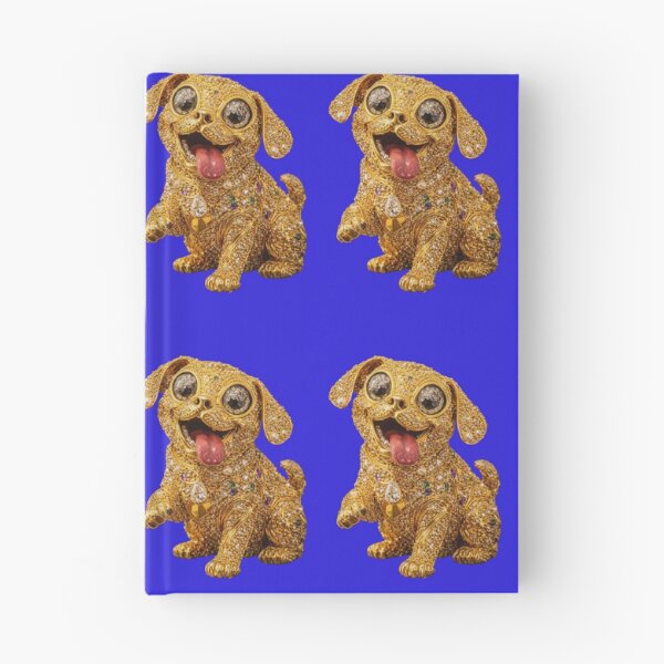 Item preview,  DesignGolden Funny Dog – Cute Shiny Puppy Design designed and sold by MariMarArt.
