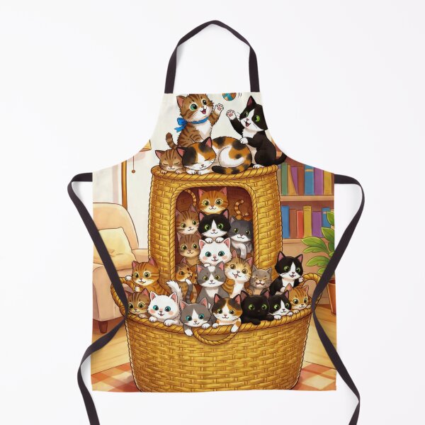 Item preview, Cozy Afternoon Kitten Basket designed and sold by digitalbob60.
