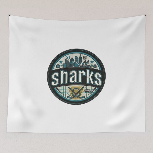 Item preview, san jose sharks designed and sold by designsbysamantha.