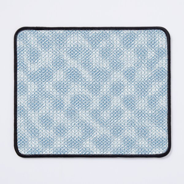 Item preview, Cornflower Dazzling Blue White Small Knit Texture Pattern designed and sold by burbankdesigns.