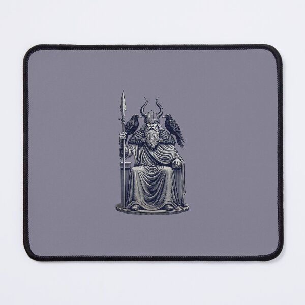 Item preview, Odin Allfather Norse Mythology Vintage Art Print | Viking History Gift designed and sold by Historylbt.