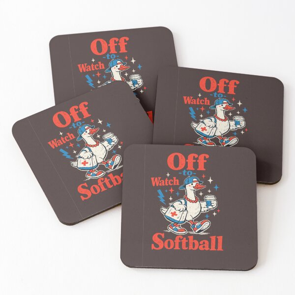 Item preview, Off to Watch Softball Funny Softball Goose Game Day Sports designed and sold by faridman.
