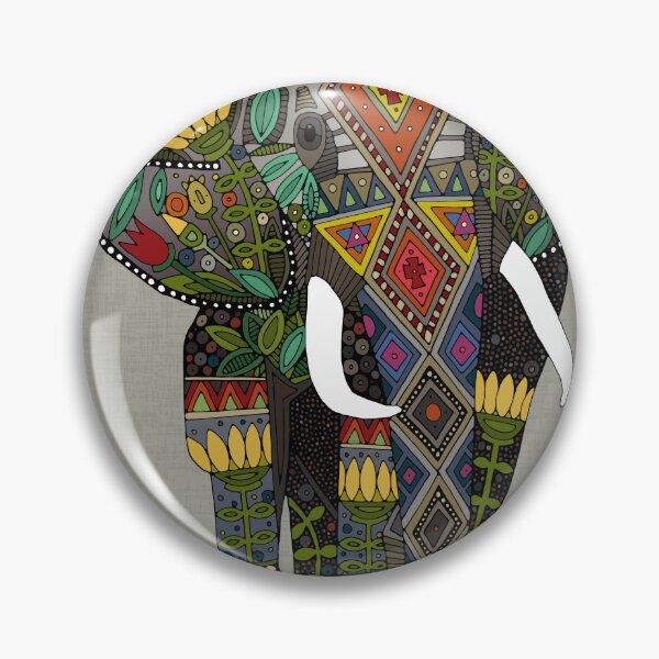 Item preview, floral elephant stone designed and sold by scrummy.