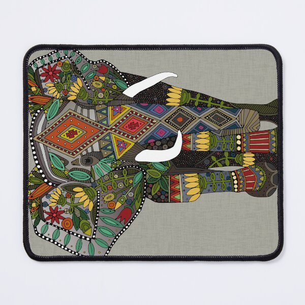 Item preview, floral elephant stone designed and sold by scrummy.