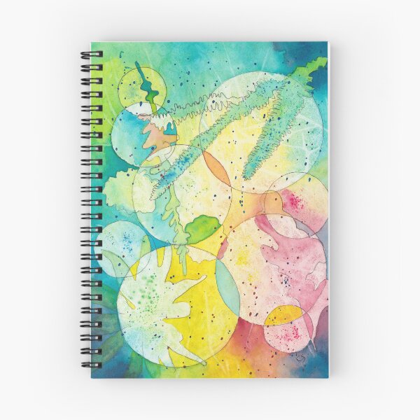 Item preview, Abstract Flowers with Circles and Angles II designed and sold by The Elderberry Blossom.