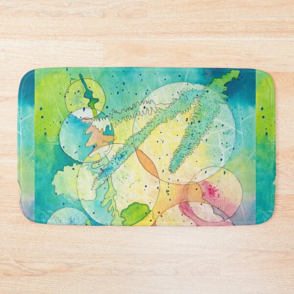 Item preview, Abstract Flowers with Circles and Angles II designed and sold by The Elderberry Blossom.