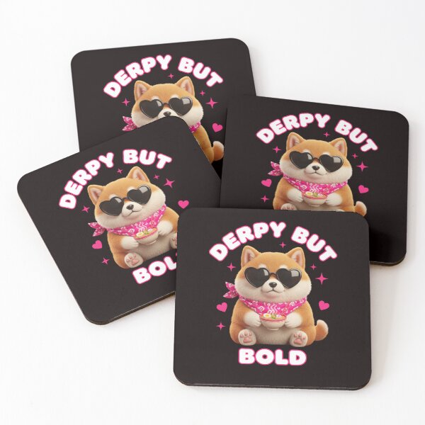 Item preview, Derpy Shiba Bold designed and sold by rawaart1.