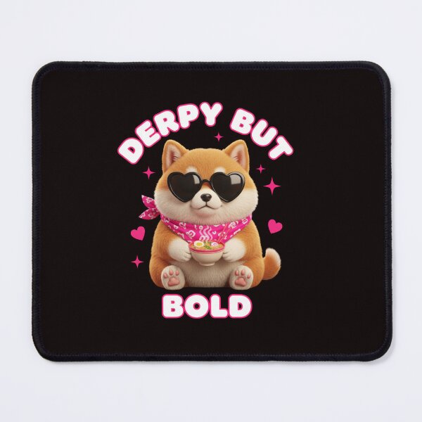 Item preview, Derpy Shiba Bold designed and sold by rawaart1.