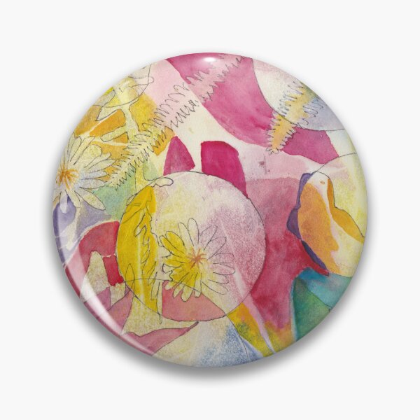 Item preview, Abstract Flowers with Circles and Angles designed and sold by The Elderberry Blossom.