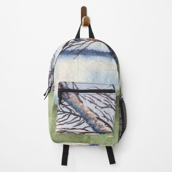 Item preview, Lakeside Birches at Dawn designed and sold by The Elderberry Blossom.