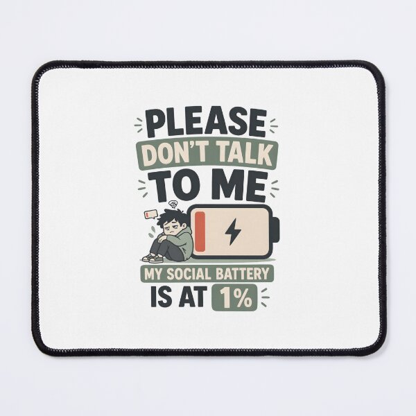 Item preview, Overstimulated Shirt – Please Don’t Talk To Me Funny Tee, Social Battery Low Shirt, Introvert Anxiety Humor Graphic designed and sold by lamiarte.