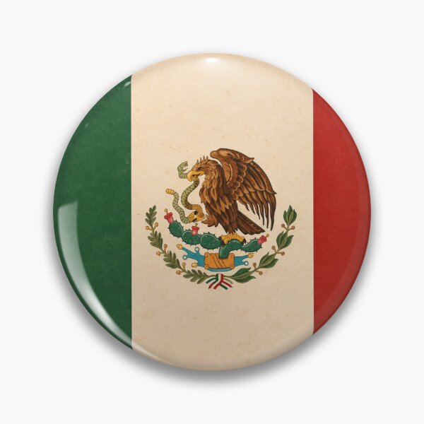 Item preview, Mexico Flag (Vintage) designed and sold by Junior-Design.