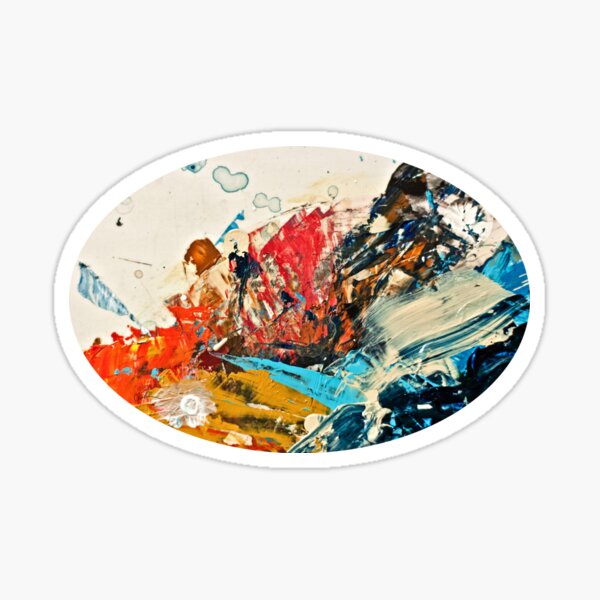 Abstrait No 1 Sticker