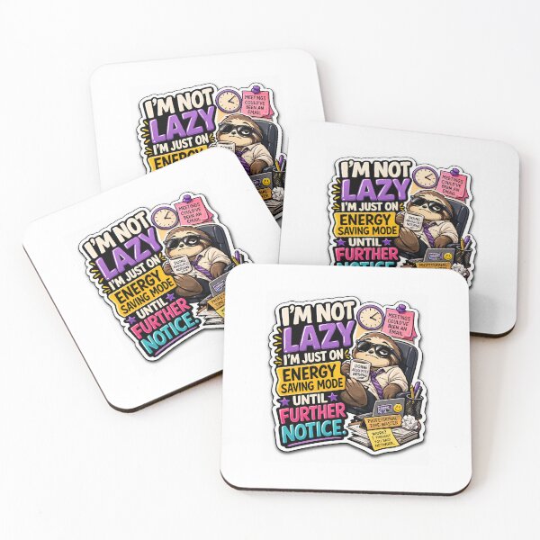 Item preview, Funny Office Sloth Sticker designed and sold by AmbiM.