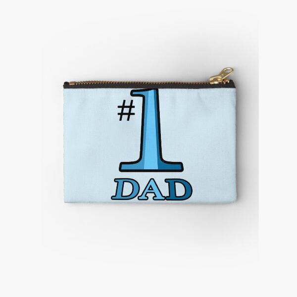Item preview, Number One Dad Blue designed and sold by Normbot2000.