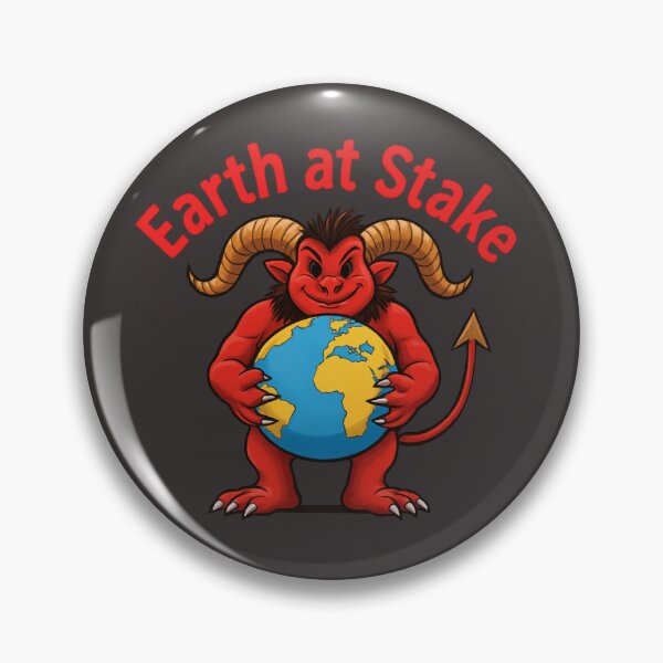 Item preview, ​Earth Day 2026 - Cute Red Monster Planet Protector designed and sold by Spectrum Art Gallery.