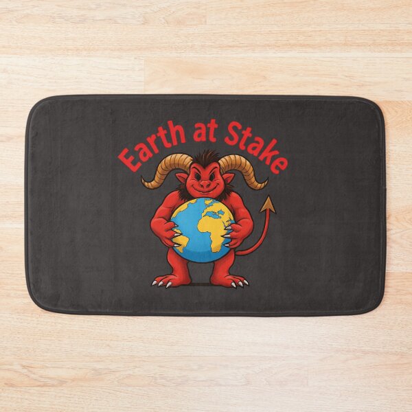 Item preview, ​Earth Day 2026 - Cute Red Monster Planet Protector designed and sold by Spectrum Art Gallery.