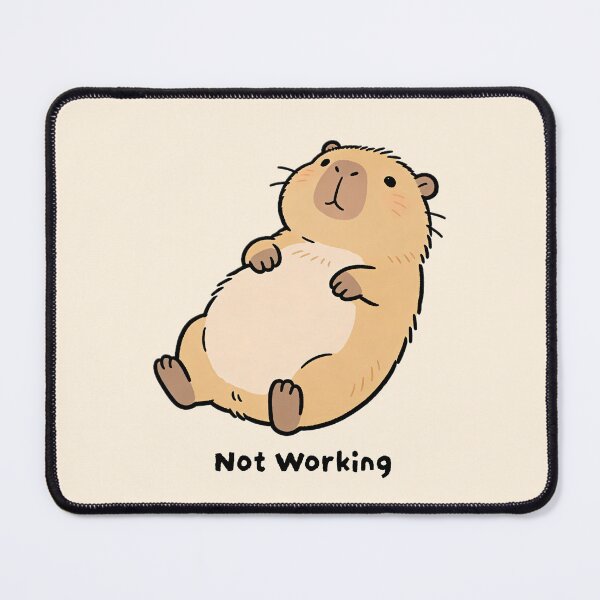 Item preview, Chill Capibara designed and sold by SoftMintStudio.
