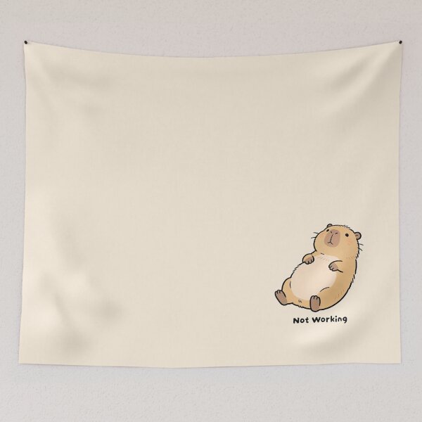 Item preview, Chill Capibara designed and sold by SoftMintStudio.