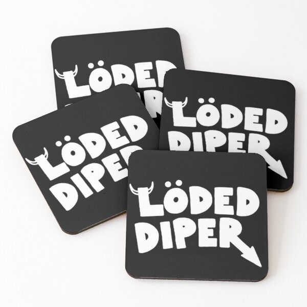Item preview, Loded diper in white designed and sold by Stickr.wld.